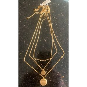 Madewell layered necklace